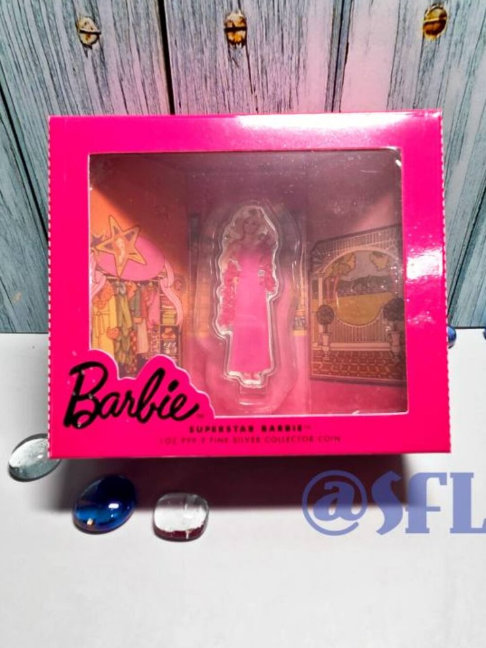 BARBIE 2023 $2 Superstar Barbie Silver Coin Pamp Ltd Ed 3,000 1st Coin In Series